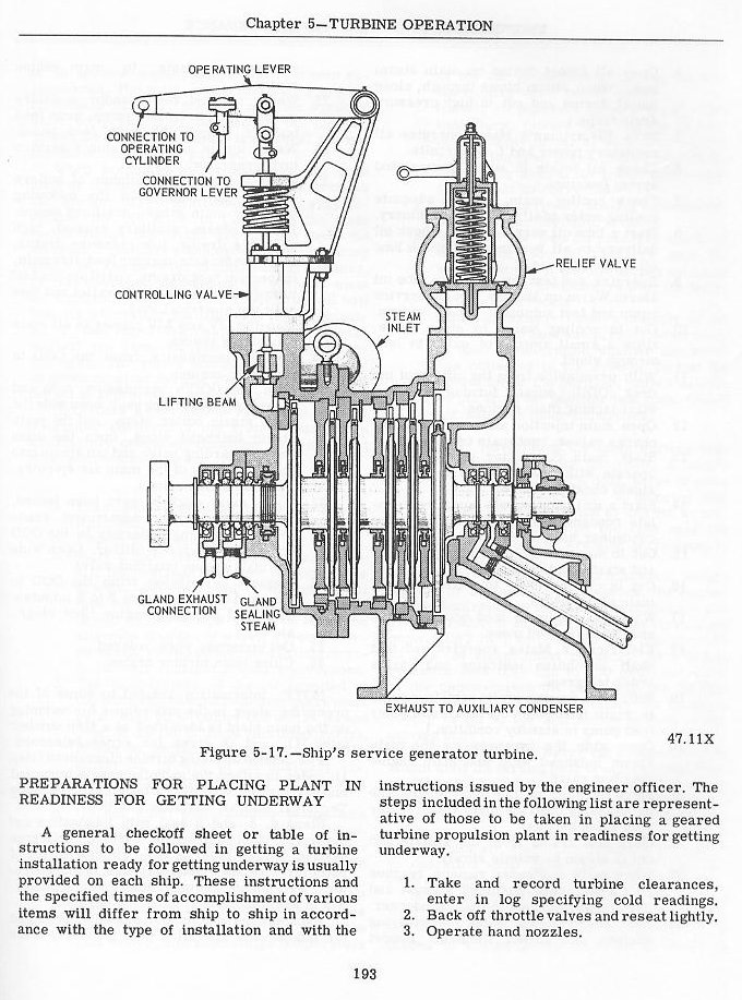 service generator turbine